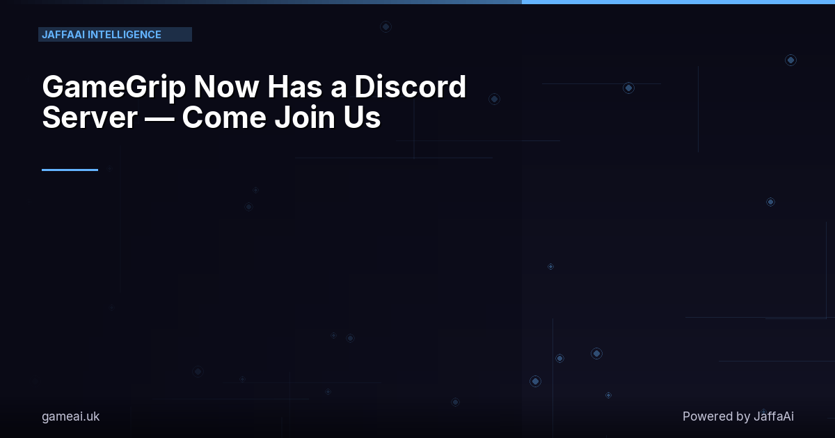 GameGrip Now Has a Discord Server — Come Join Us