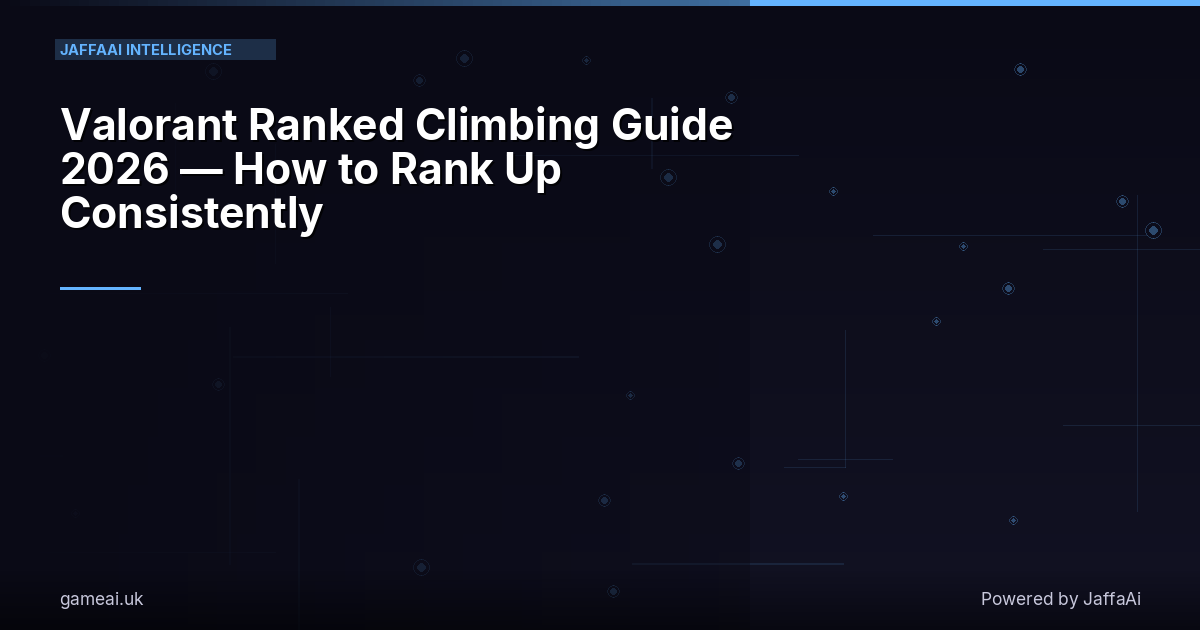 Valorant Ranked Climbing Guide 2026 — How to Rank Up Consistently